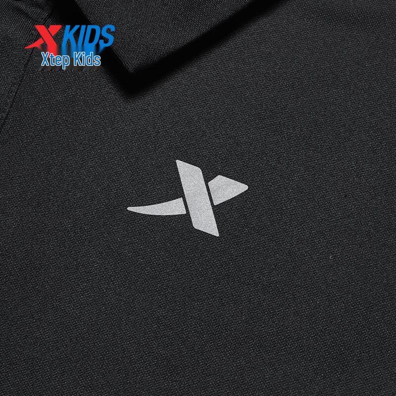 XTEP Kids' Unisex Short Sleeve Polo Shirt