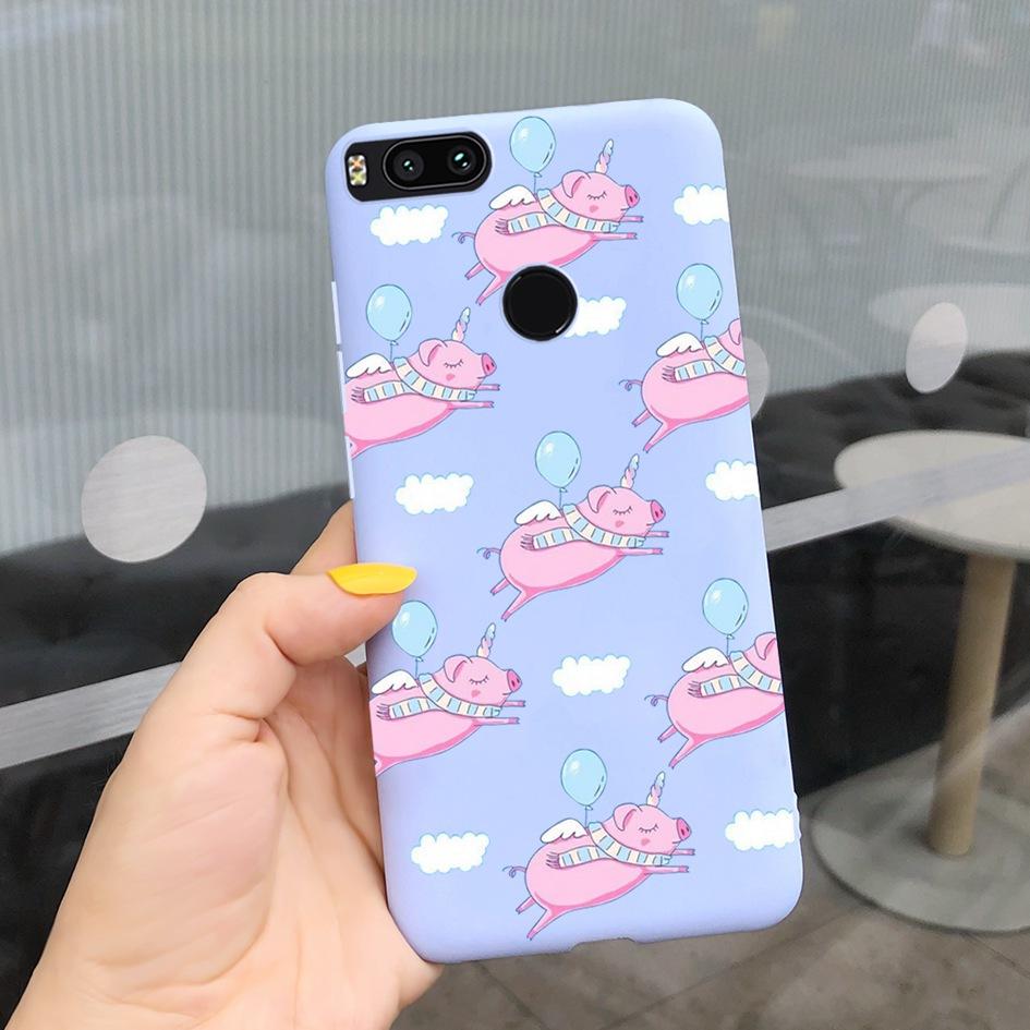 For Xiaomi Mi A1 5X Case New Butterfly Sunflower Patterns Soft Protector Bumper Cover For Xiomi Mi A1 MiA1 Mi5X Phone Cases 5.5"