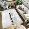 Bold Design: Big Bang Symbolism Carpet Floor Mats Living Room and Bedroom Mats Protective Pad Fashion Room