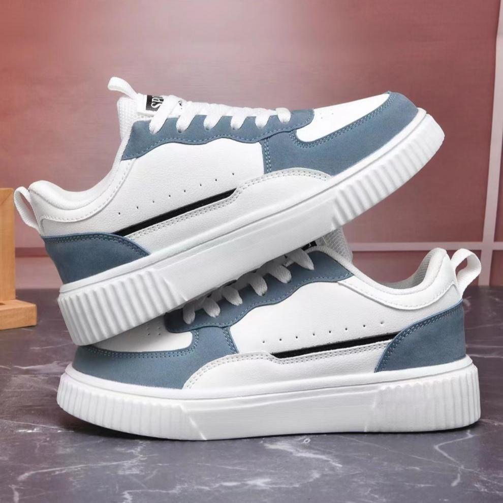 Large Size 36-45 Women's Men Sneakers Spring Autumn Breathable Sports Running Shoes Fashion Versatile Men's Leather Casual Shoes