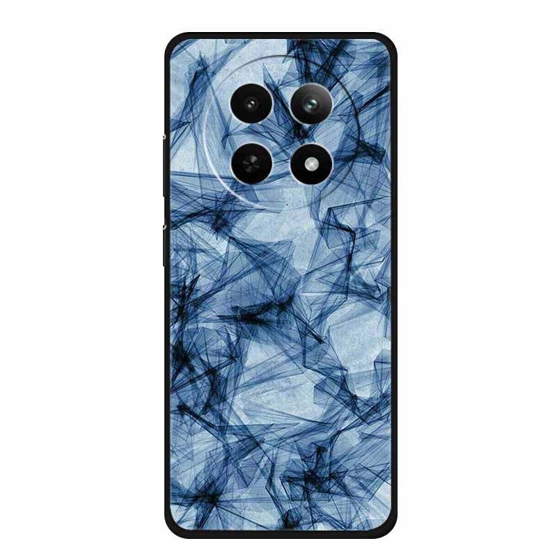 Case For Realme 13 Plus Marble TPU Soft Silicone Back Cover For Realme 13+ Cases Protective Mica Painted Colorful Bumper Capa