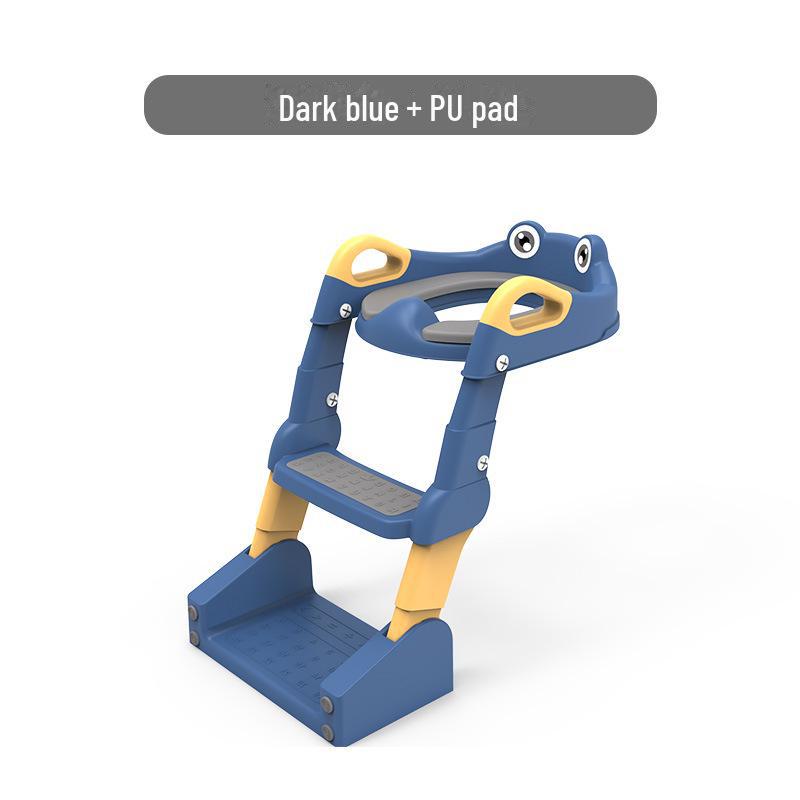 Children's Adjustable Toilet Seat with Stairs for Boys and Girls