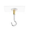 1Pcs Heavy Duty Plant Flower Pot Hanging Bracket Wall Mounted Seamless Transparent Hooks