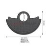 NH35 NH36 Wavy Pattern Automatic Hammer Rotor Metal Patch for 4R35 4R36 NH35 NH36 7S Movement SKX007 Watch Repair Guard Parts
