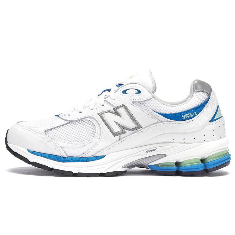 New Balance NB 2002R Comfortable Low-Top Casual Running Shoes Unisex sneaker White Blue ML2002RW