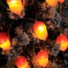 3m 20LED Christmas Decorative Lights Flashing Lights Simulation Pine Cone Light String Secure Portable Decorative Lantern String