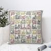 Traditional Palestinian Tatreez Pillowcases Polyester Bed Car Palestines Arabic Cushion Cover Home Decoration Pillow Cover 45*45
