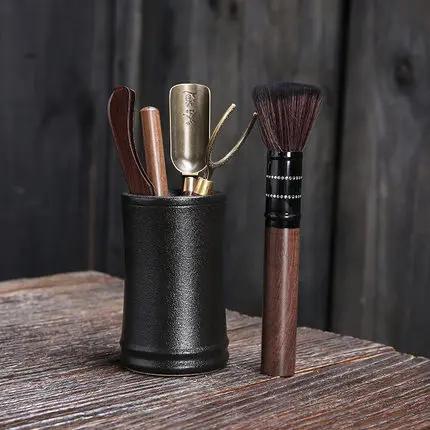 Chinese Kung Fu Tea Set Accessories, Tea Ceremony, Six Gentlemen Set, Tea Making Tools, Utensils, Clip Needle, Spoon Gifts