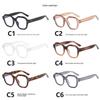 Vintage Square Anti Blue Light Glasses for Women Men Fashion Computer Eyewear Blue Light Blocking Simple Eyeglasses