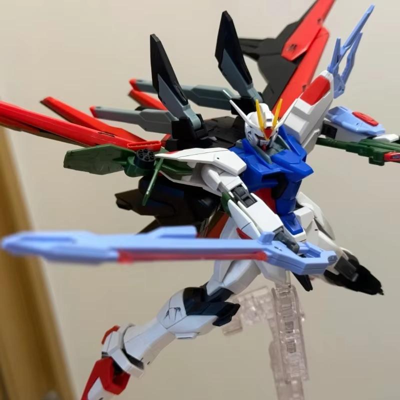 HG Perfect Strike Freedom Breaker Assembly Model Kit Action Figures Plastic Model Toy Desktop Ornament Boy Surprise Collect Gift