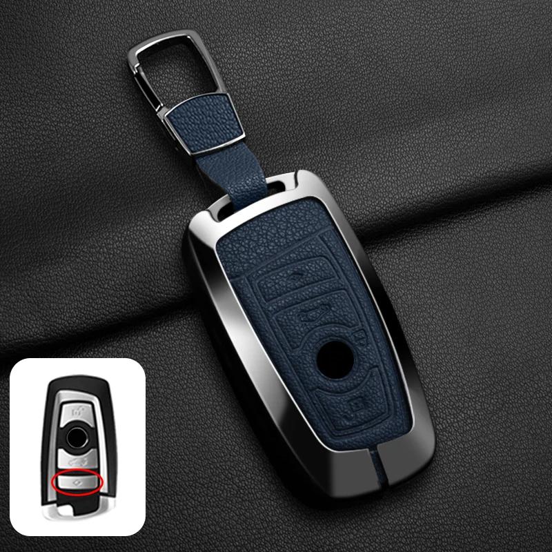 Moulures Intérieures Voiture Alliage de Zinc Couvercle Porte-Clés Pour BMW F30 F20 F10 F18 F22 F01 X3 X4 F06 F02 M3 M5 Protecteur Porte-Clés Auto