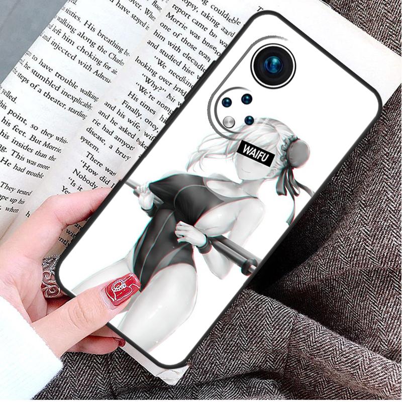 Sexy Manga Girl Case For Honor Magic 8 Pro 5 6 7 Lite Honor 400 200 50 70 90 X9d X9c X9b X9a X8b Win RT Cover