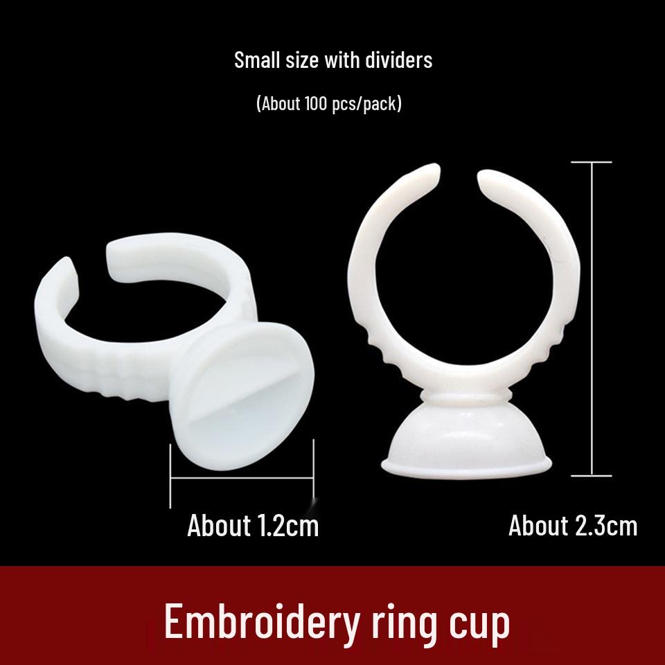 Microblading Pigment & Eyelash Glue Ring Cup