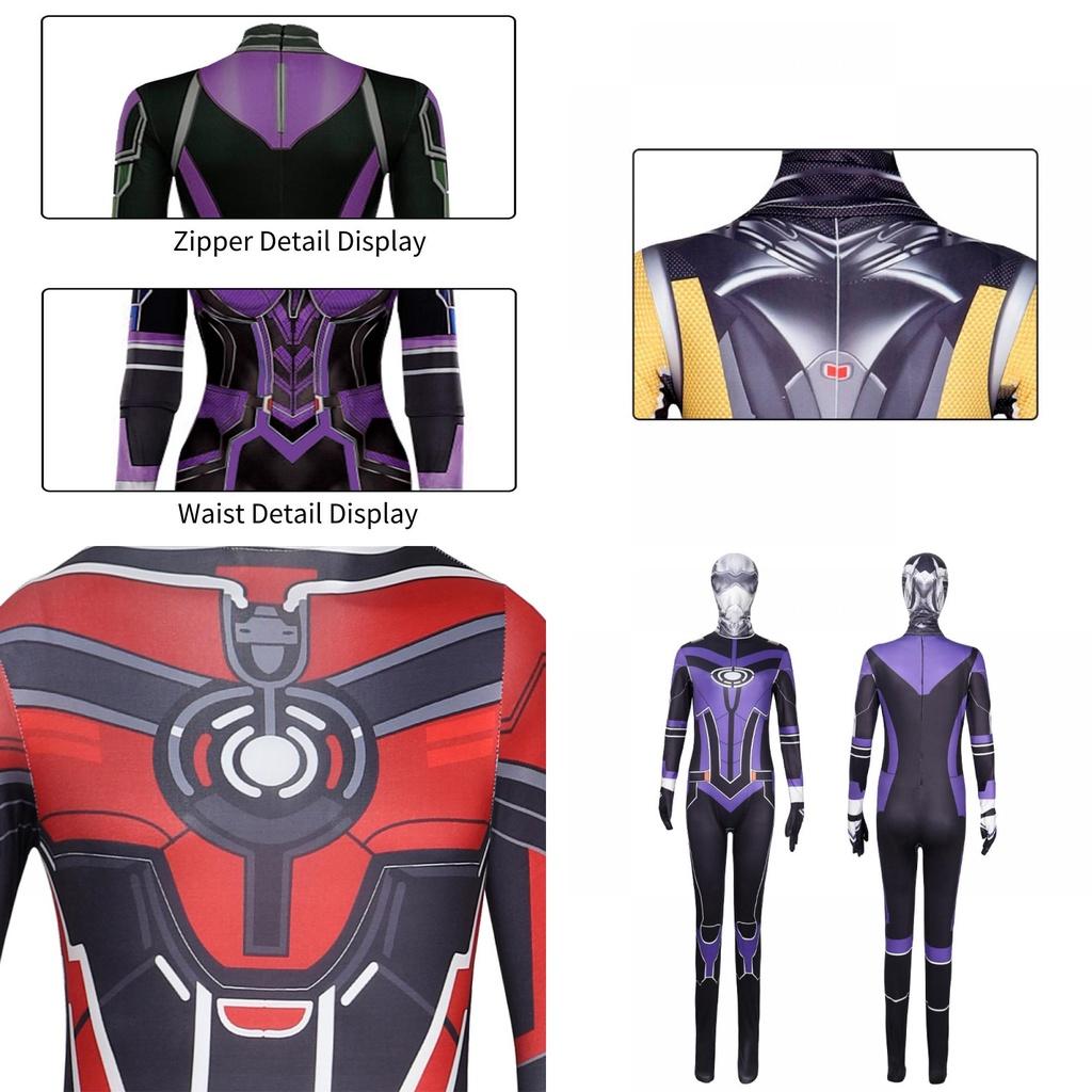 Ant Man 3 Wasp Quantum Ripple Ladies Cosplay Costume