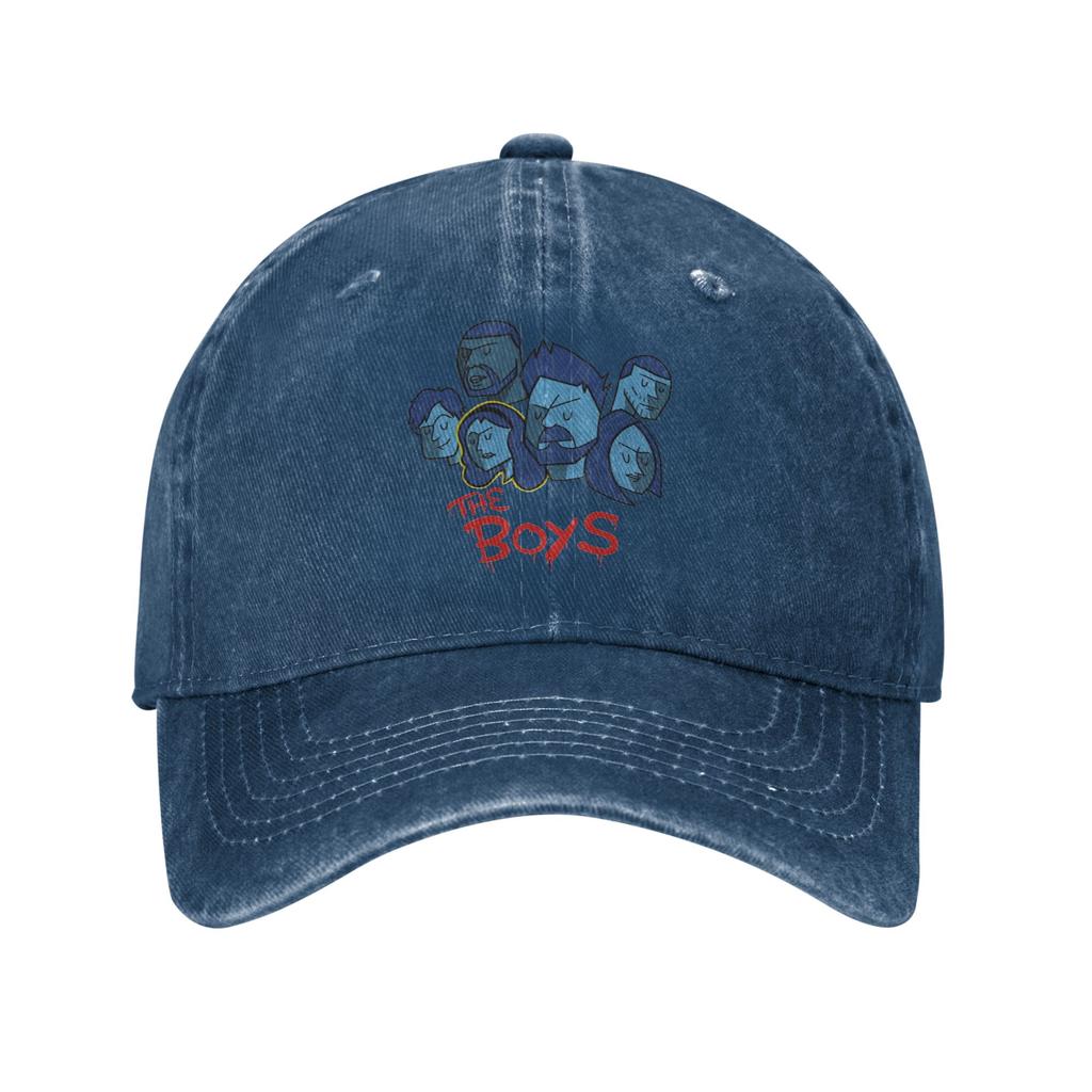 VOUGHT INTERNATIONAL The Boys Unisex Baseball Caps  Distressed Cotton Caps Hat Fashion Outdoor Workouts Adjustable Fit Snapback Hat