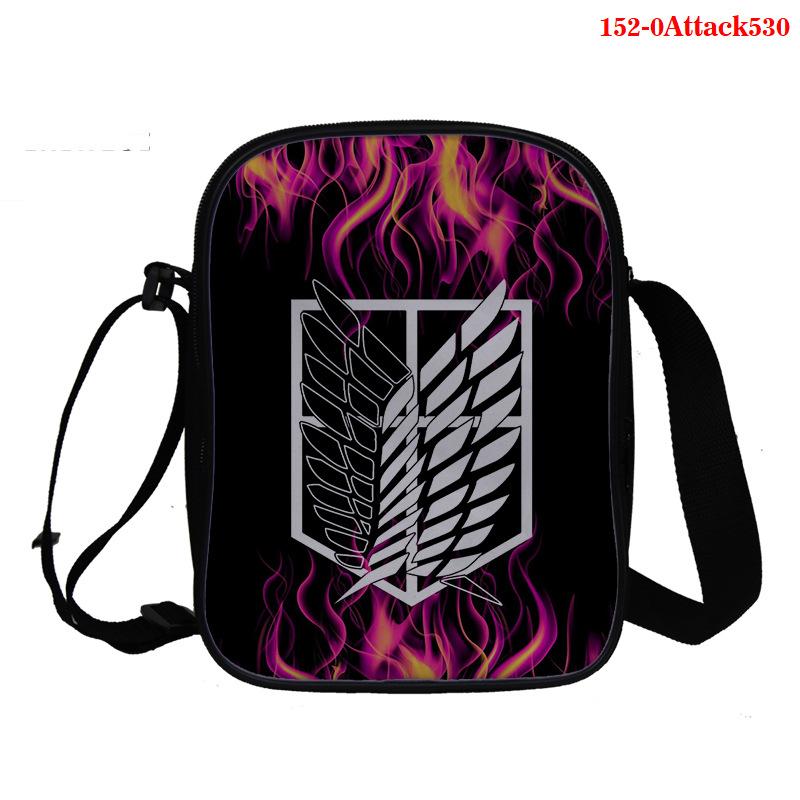 Attack On Giant Peripheral Digital 3D Printed Backpack Student School Bag Full Color Bag Double Shoulder Bag