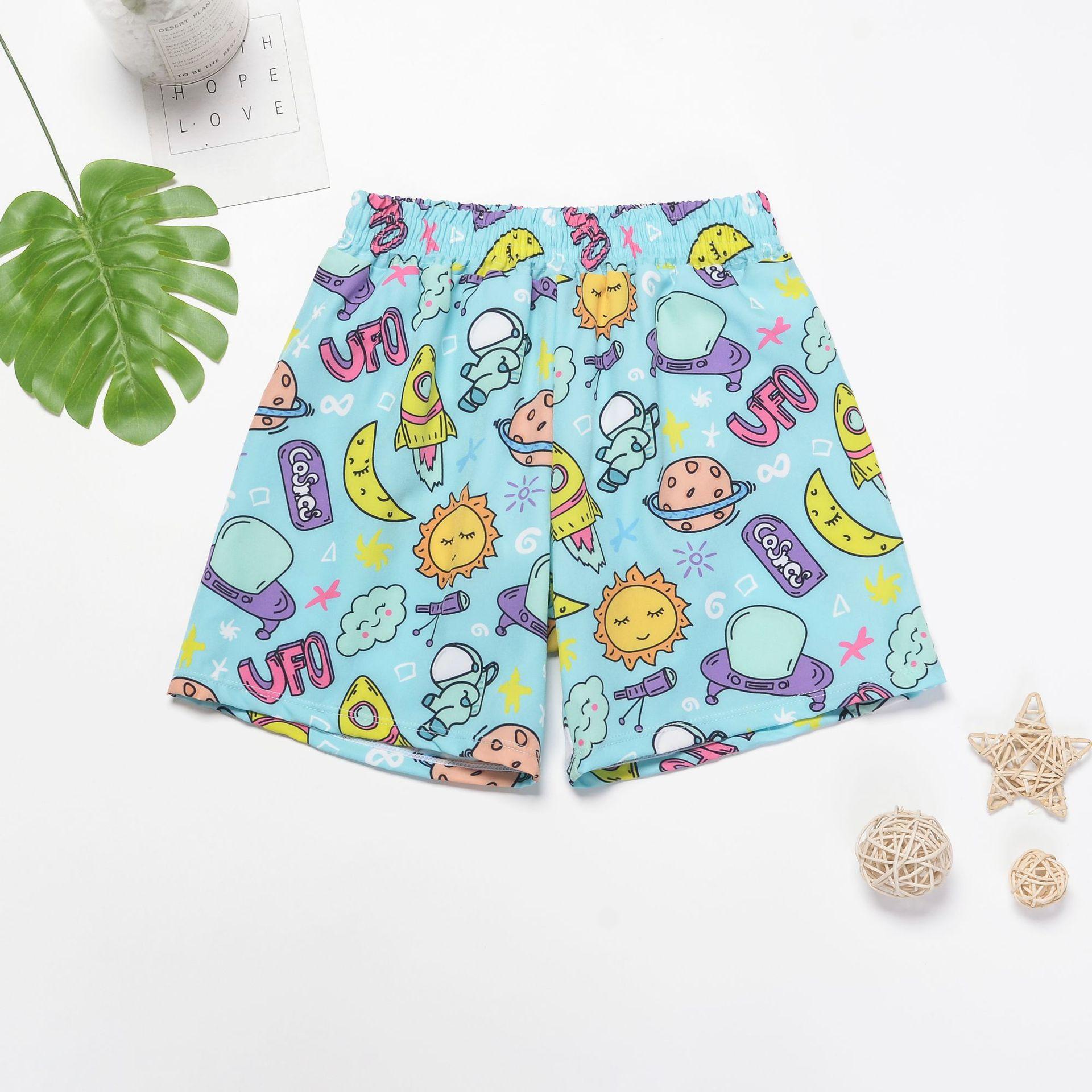 Boys Beach Pants Quick-Drying Swimming Shorts Beach Vacation Children s Swimsuit 110