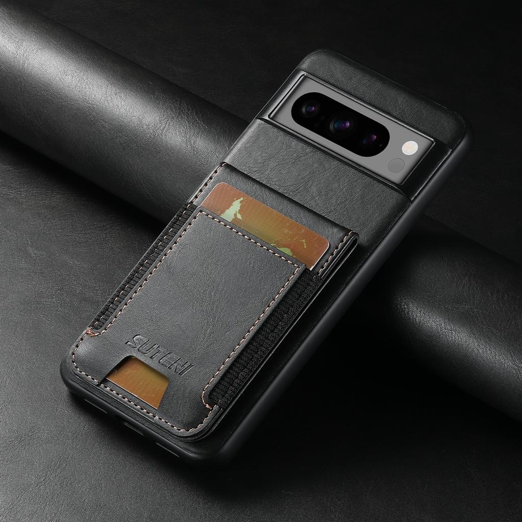 SUTENI H03 For Google Pixel 8a Case Anti-Scratch Card Slots Phone Cover