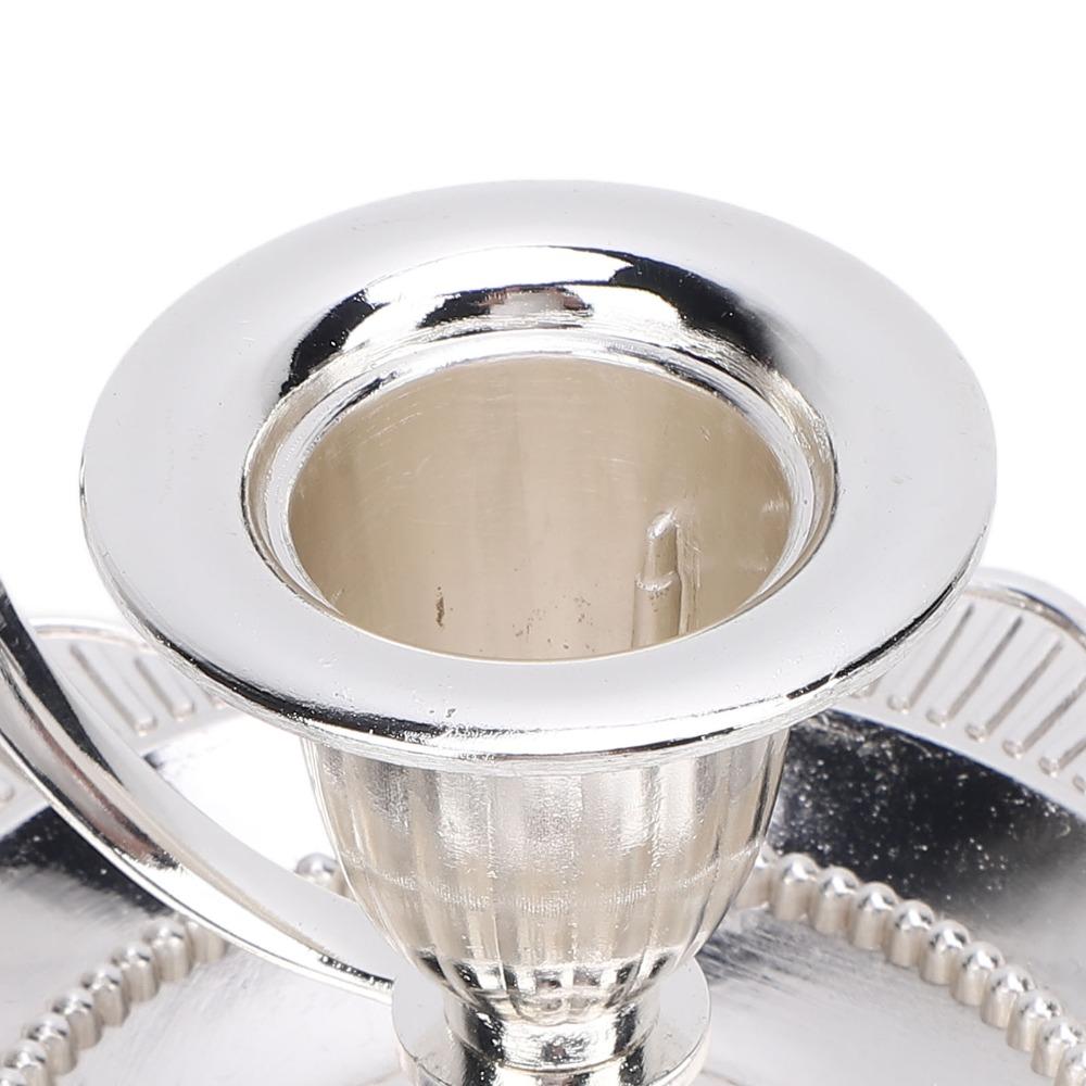 Drip Catcher Tray Taper Candle Holder Handle Stand Handheld Candle Stand  Home Decoration