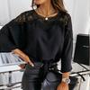 Fashion Button Up sateng silkeskjorte kvinner topper Vintage Casual Pluss størrelse bluse kvinner lange armer hvite skjorter kvinner