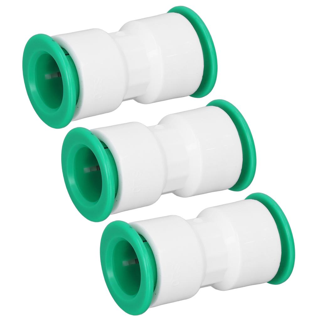 10 Stück Rohr Schnellverbinder Wasserreiniger Push-to-Connect Fittings Gerade Ausführung 25mm