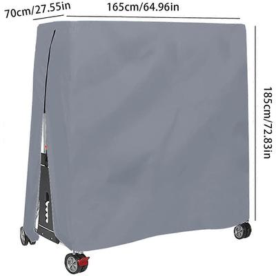 Udendørs Vandtæt Og Støvtæt Bordtennisbord Cover Bordtennisbord Cover 165x70x185cm