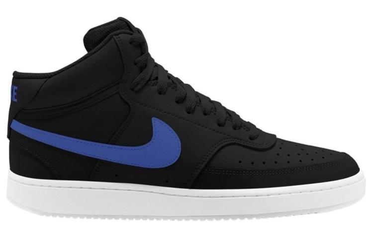 Nike Chaussures Court Vision Mid Noir/Bleu CD5466-007