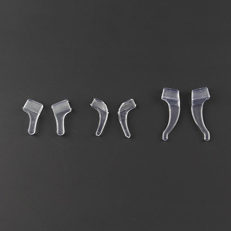 10 Pairs Per Set Silicone Eyeglasses Ear Hooks Elastic Non-Slip Eyewear Ear Grips High Quality Soft Glasses Retainers Set