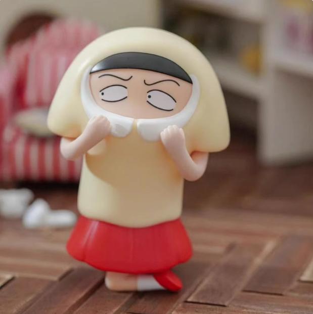 Cherry Maruko Funny Daily Series Blind Box Winding Doll Movable Handmade Cute Anime Figure Desktop Ornament Toys Birthday Gift