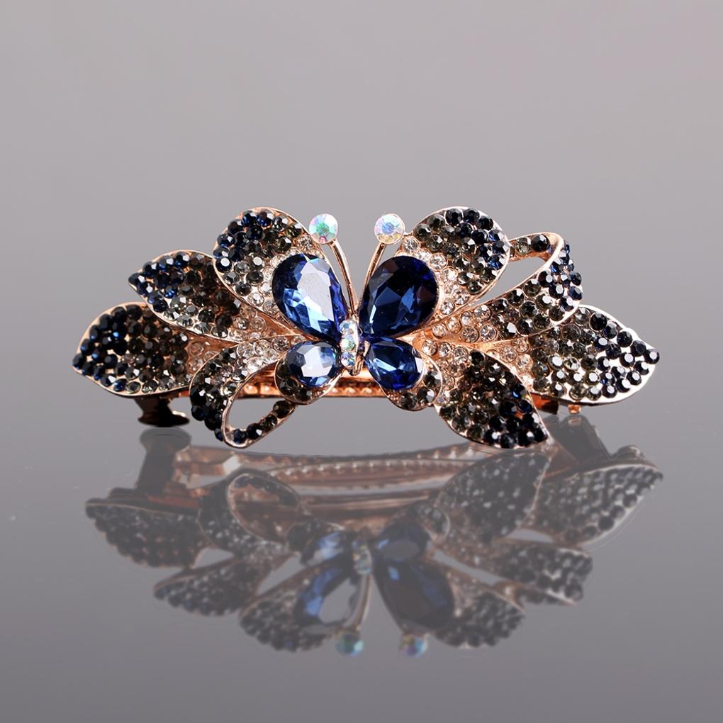 Women s Daily Butterfly Hairpin Cubic Point Hairpin