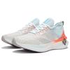 New LiNing Feidian Challenger Abrasion Resistant Rebound Low Top Running Shoes Women's White Blue Orange ARMS012-2