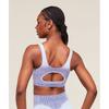Gymshark Diffuse Seamless Sports Bra Fresh Lilac Cobalt Purple B3b3h Pb9j
