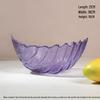 Flavinmci Crystal Glass Fruit Bowl
