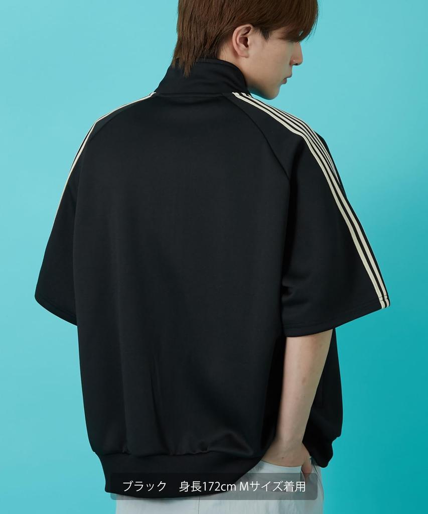 [IMPROVES] [SIDEWAYSTANCE] Line Jersey Short Sleeve Track Jacket