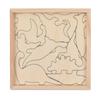Oz Toy Wood Balance Picture Domino Puzzle Dinosaur, 12 Pieces, 1, Korea Best Toddler Puzzle