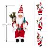 New Santa Claus Standing Figurine Christmas Decoration Window Display Ornament Home Decor Items And Gifts