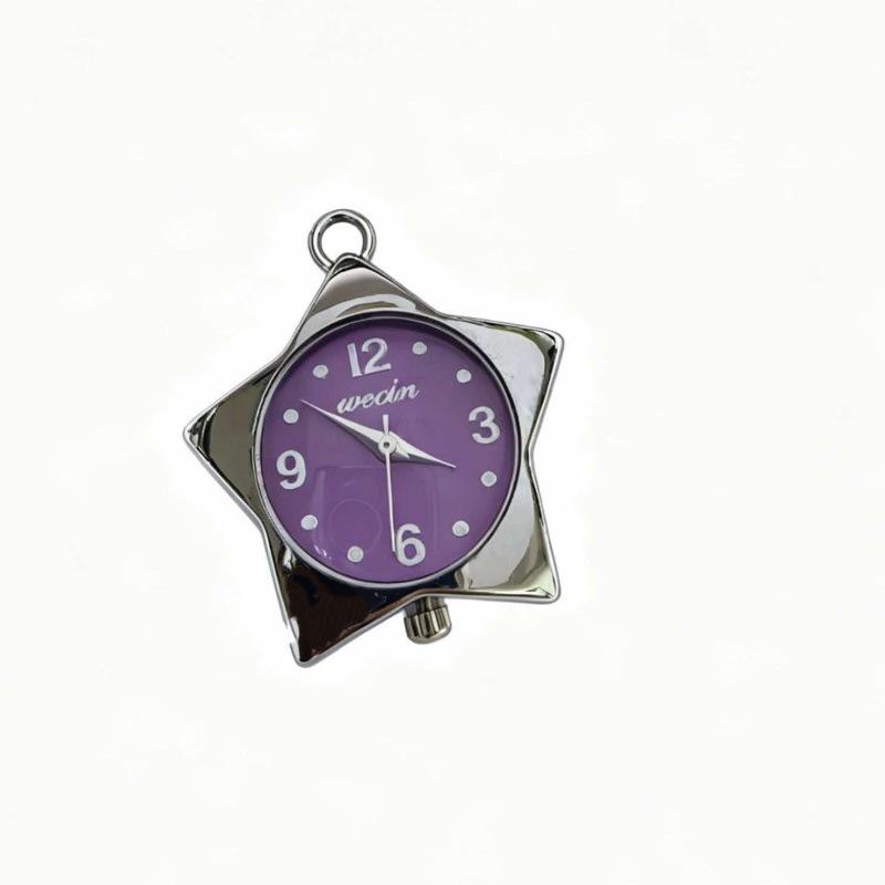 DIY Craft Pendant: Four-Leaf Clover & Star Watch Head