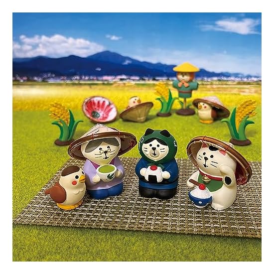 DECOLE CORPORATION concombre Thief Cat Rice Ball Size: Approx. W2.8 D2.8 H4.3 ZCB-35808