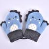 1 Paar Süße Kawaii Cartoon Dinosaurier Verdickte Warme Säugling Baby Jungen Mädchen Winter Warme Handschuhe Neugeborenen Fäustlinge Kinderhandschuh