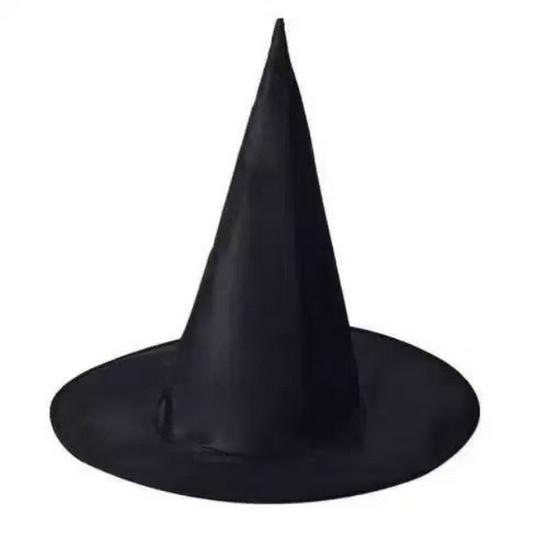 Black Magic Halloween Wizard Hat - Harry Potter Parody Witch Hat
