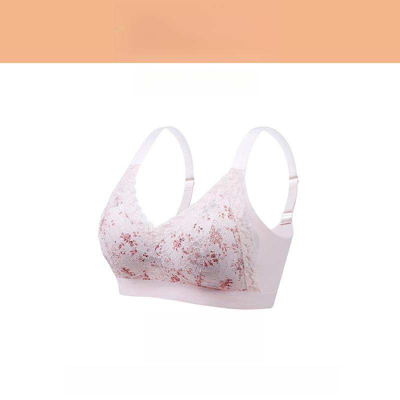 

Немаркированный бюстгальтер больших размеров для женщин, тонкий, собранный и собранный, аксессуар, бюстгальтер пуш-ап, антипровисающий спортивный бюстгальтер 6XL розовый