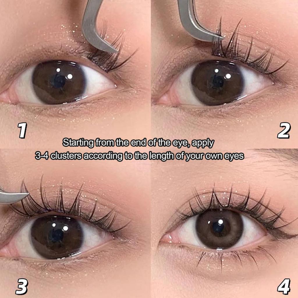 10 Rows Sunflower False Eyelashes for Women with Natural Curl Effect and Comfortable Fit