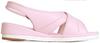 Wing Nurse WN7682 Women's Pink Large Nurse Sandals, Made In Japan, Comfortable To Wear
