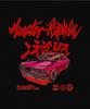 MONSTER REPUBLIC Retro Drift Red T-Shirt Black_8145