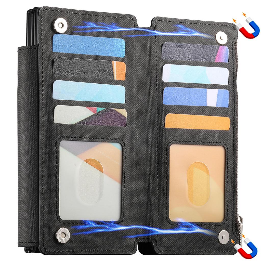 For Sony Xperia 10 VII Wallet Case Cats Imprint Leather Phone Cover with Strap