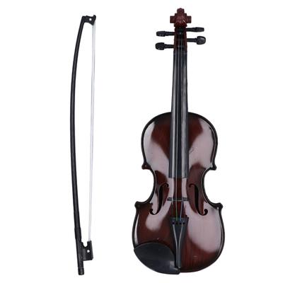 Kinder Violine Spielzeug Instrument Realistisch Aussehende Pädagogische Simulation Miniatur Violine für Kinder