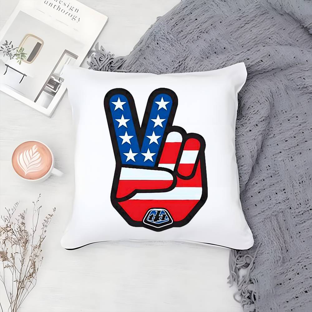

T-Troy Lee Pillow Case Printing Pillowcase Living Room Sofa Cushion Cover Bedroom Room Decor 12x12Inch