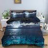 Natural Scenery Moonlight Shadow Bedding Set Boys Girls Twin Queen Size Duvet Cover Pillowcase Bed Kids
