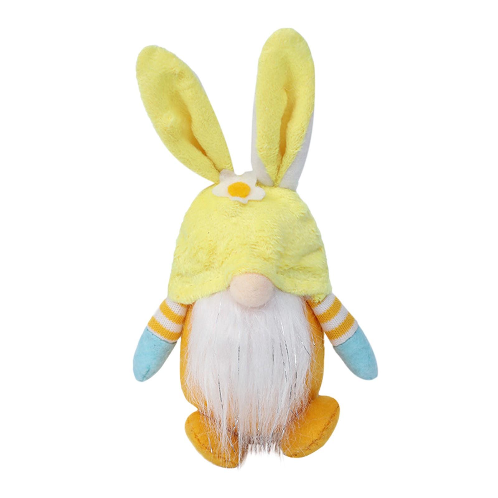 

2023 New Easter Faceless Gnome Rabbit Doll Handmade Reusable Home Decoration Spring Hanging Bunny Ornaments Kids Gifts CHINA
