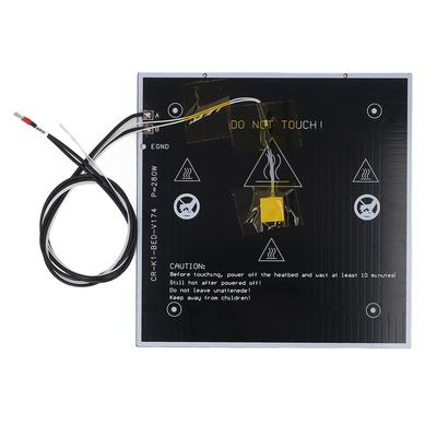 Heated Bed Kit 24V 280W Hotbed Aluminum Hot Platform for K1 K1C 3D Printer Replacement Parts